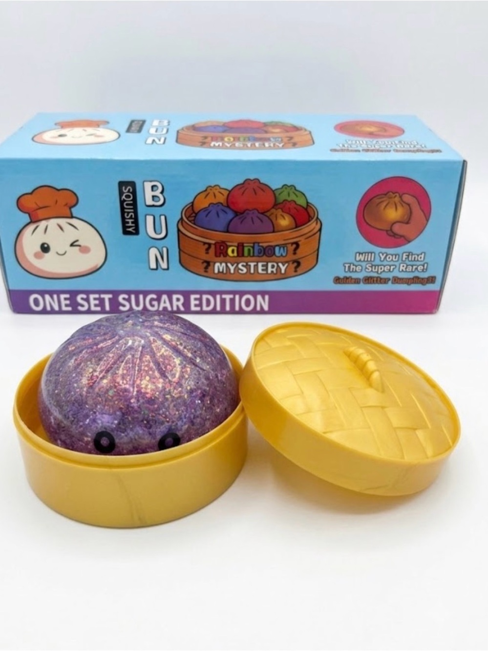Squishy Bun Rainbow Mystery Sugar Edition